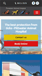 Mobile Screenshot of pittwateranimalhospital.com.au